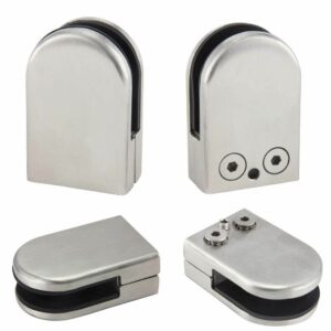 Furniture Glass Clamps (Type: Stainless Steel)