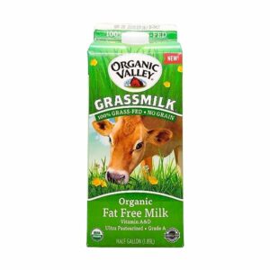 Organic Grass-Fed Skim Milk (Type: Non-Fat)