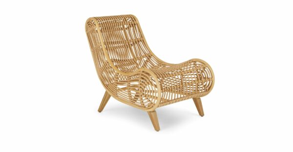 Outdoor Lounge Chair (Type: Wicker)