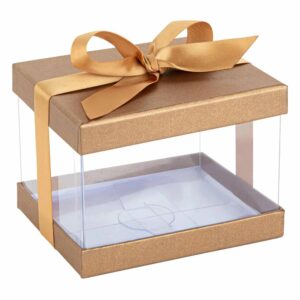 Plastic Bakery Boxes with Window Lids