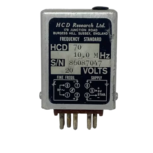 10.0Mhz Frequency Standard Crystal Oscillator HCD70 HCD Research